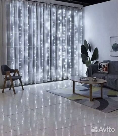 Гирлянда штора