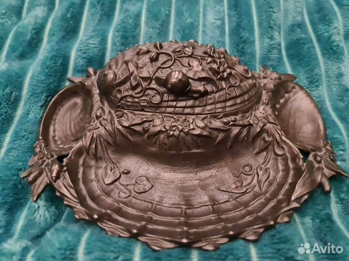 Чернильница. E.G. Zimmermann. Модерн. нач. XX века