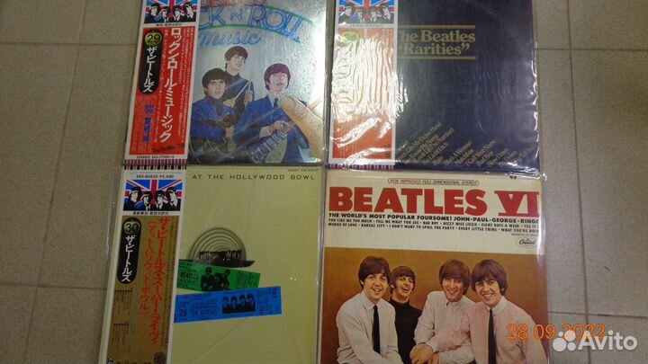 Винил из Яп.Beatles,BlackSabbath,blondie,Boston