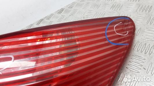 Фонарь задний правый peugeot 407 (4BN09MY01)