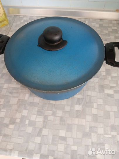 Кастрюля алюминиевая бу