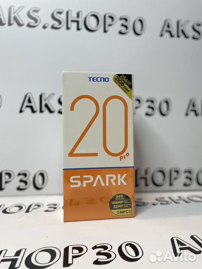 TECNO Spark 20 Pro, 12/256 ГБ