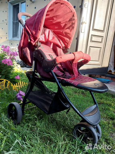 Прогулочная коляска трость бу