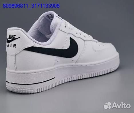 Кроссовки Nike Air Force 1 Черно-белые