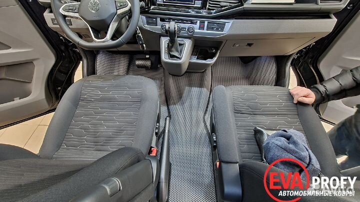 Коврики ева на vw multivan caravelle transporter