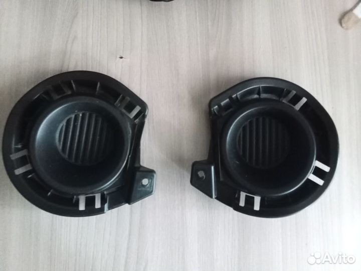 Заглушки туманок в бампере