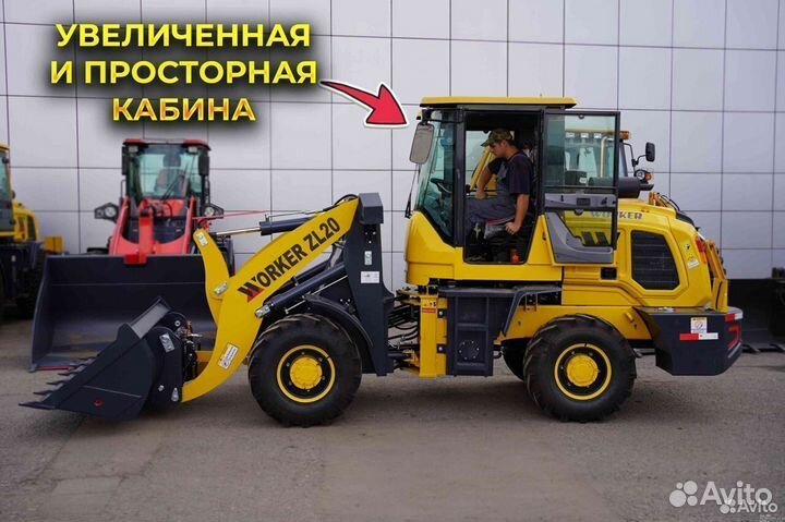 Фронтальный погрузчик Worker ZL20, 2024