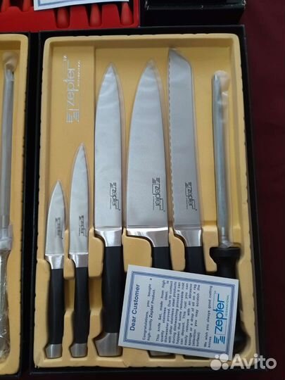 Набор ножей Zepter новый
