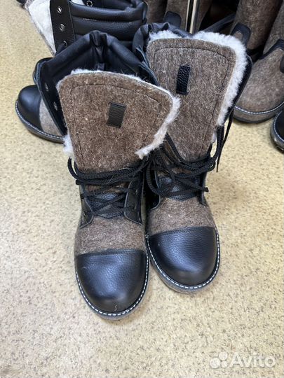 Ботинки мужские зимние Север берцы унты