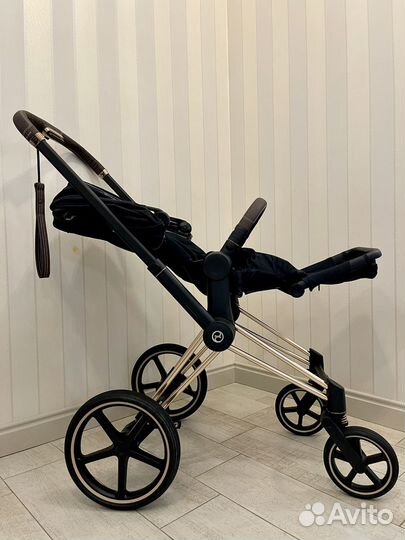 Коляска Cybex priam Rose gold Black