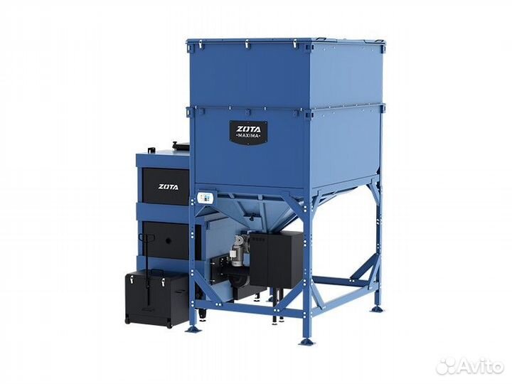 Котел Отопительный maxima 150 (опция: один шнек +