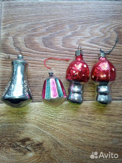 Елочные игрушки СССР