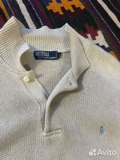 Вязанное поло ralph lauren