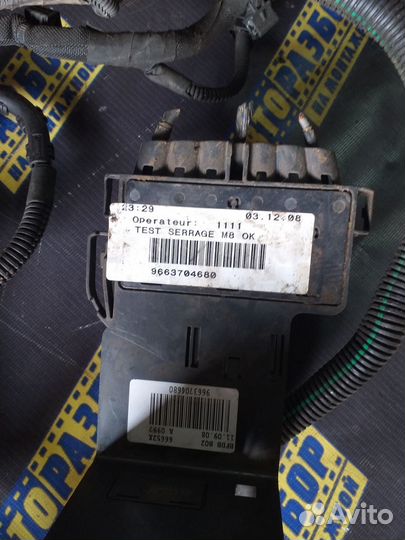 Проводка двигателя Пежо 308