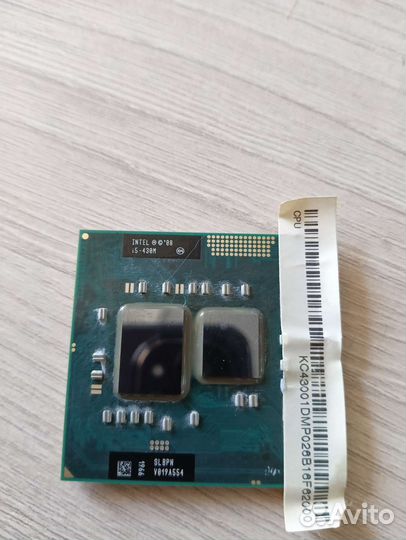Процессор intel core i5 430M для ноутбука