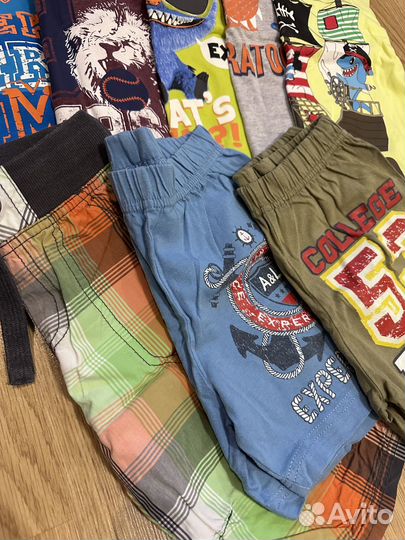 Вещи пакетом на мальчика 110 116