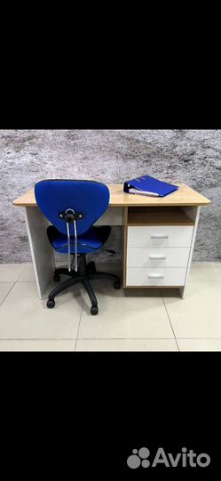 Стол письменный Stif правый (Дуб бунратти/Белый