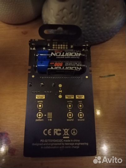 Teenage engineering PO-32 Tonic, фм драм-машина