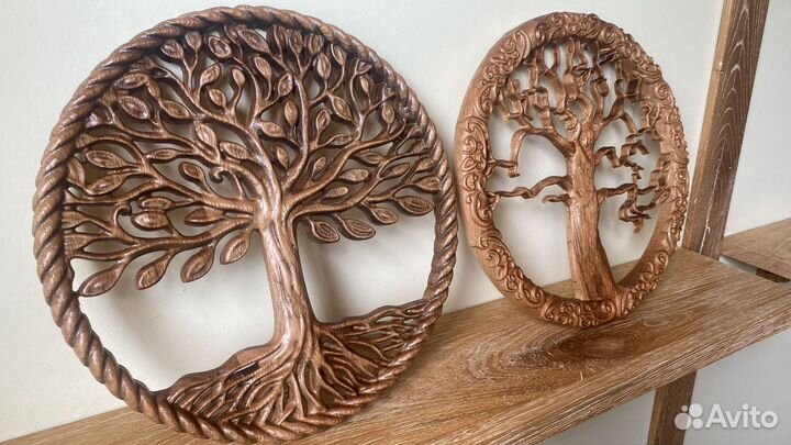 Резное панно Древо Жизни
