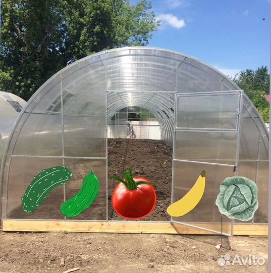 Теплица арочная Южанка от производителя Кинпласт