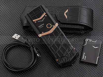 Vertu Signature S Design Red Gold Black DLC, 4 ГБ