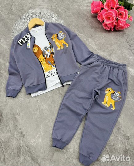 Костюм тройка для мальчика 116