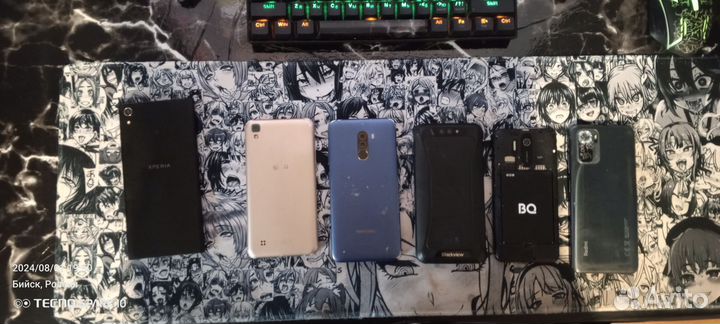 Битые смартфоны