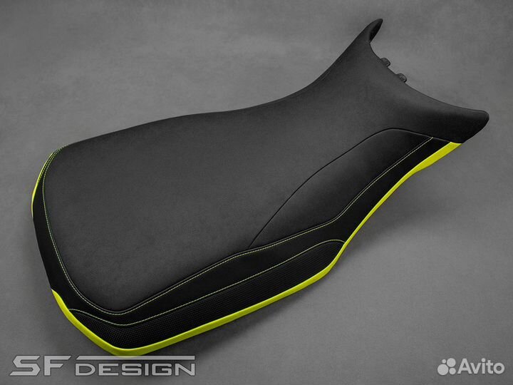 Сиденье Can-Am Outlander Green Traces Black Fast