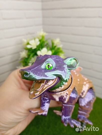 Опоссум 3Д игрушка 22 см