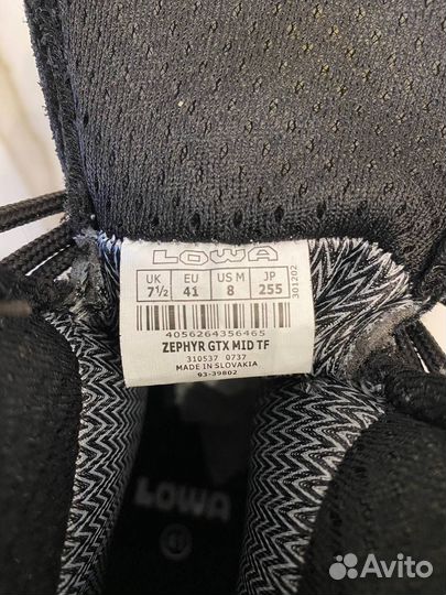 Тактические ботинки Lowa Zephyr GTX