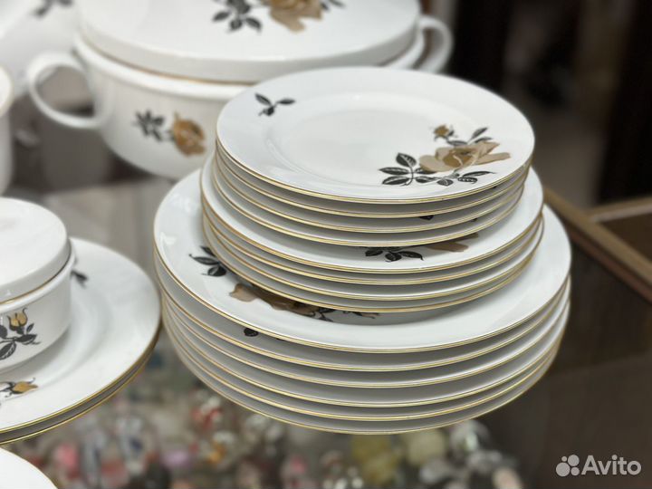 Сервиз столовый фарфор ГДР