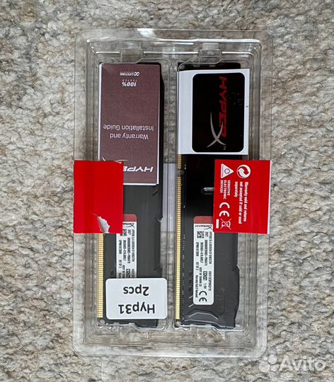 Fury hyperx ddr3 16 GB
