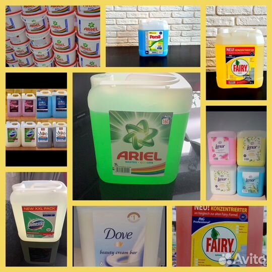 Гели для стирки