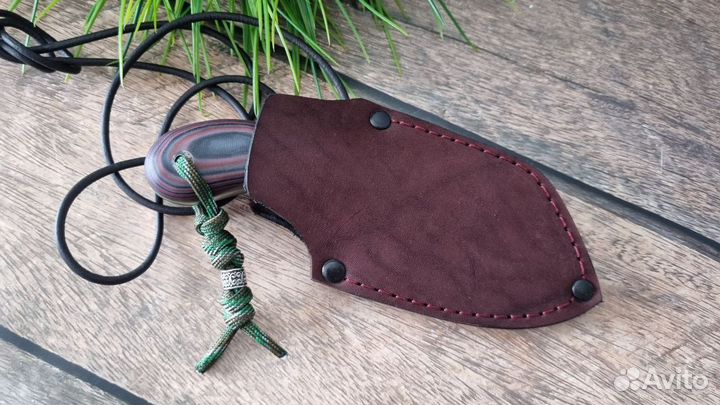 Нож шейный цельнометаллический 