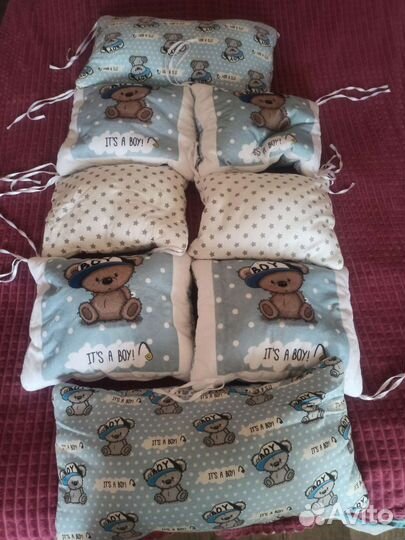 Бортики в кроватку бу