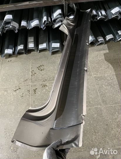 Порог левый Chevrolet Niva 2002-2020 (Штамп)