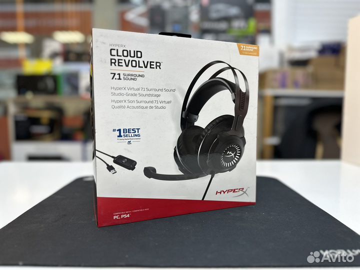 Игровые наушники HyperX Cloud Revolver 7.1