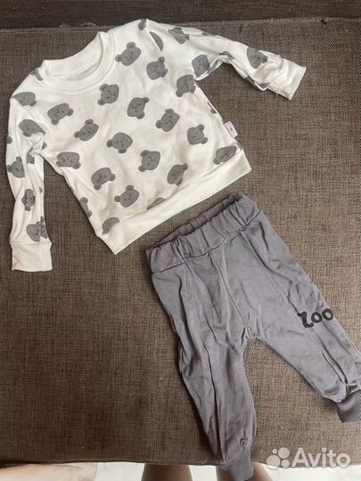 Фирменная одежда пакетом для мальчика 68