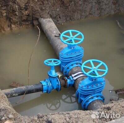 Водопровод, переврезки, канализация, водоотведение