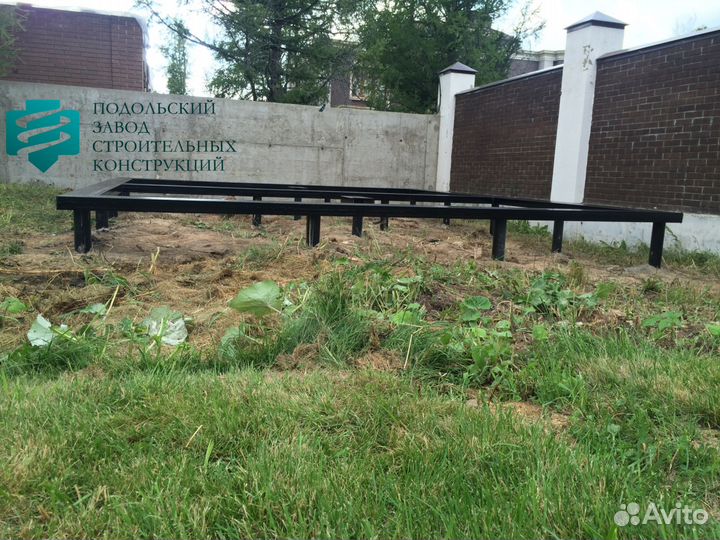 Винтовые сваи d76 L3,5 Фундамент, забор