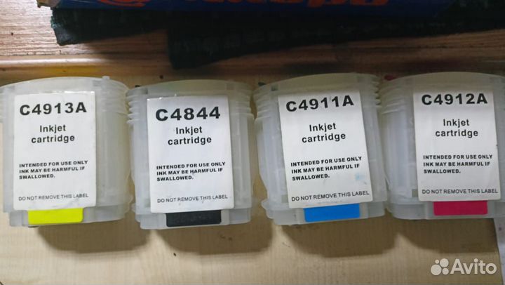 Многоразовые картриджи HP 82