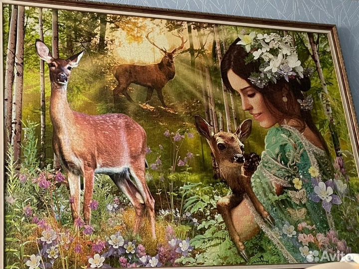 Картина пазлы 4000 шт в раме