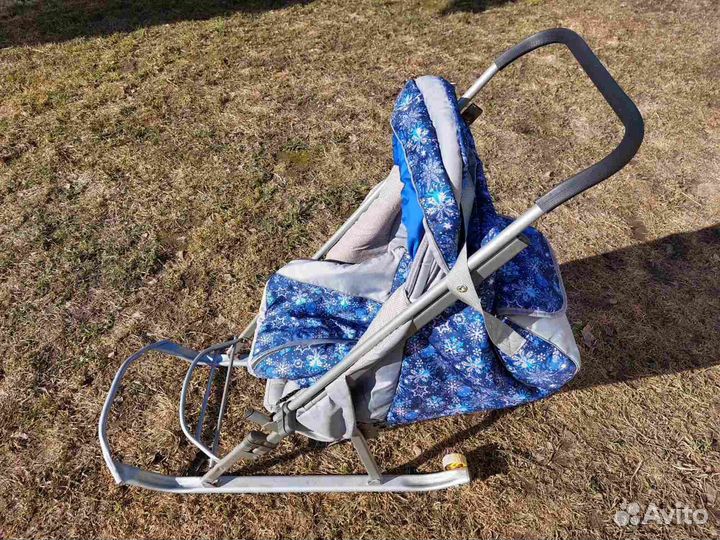 Детские санки коляска бу