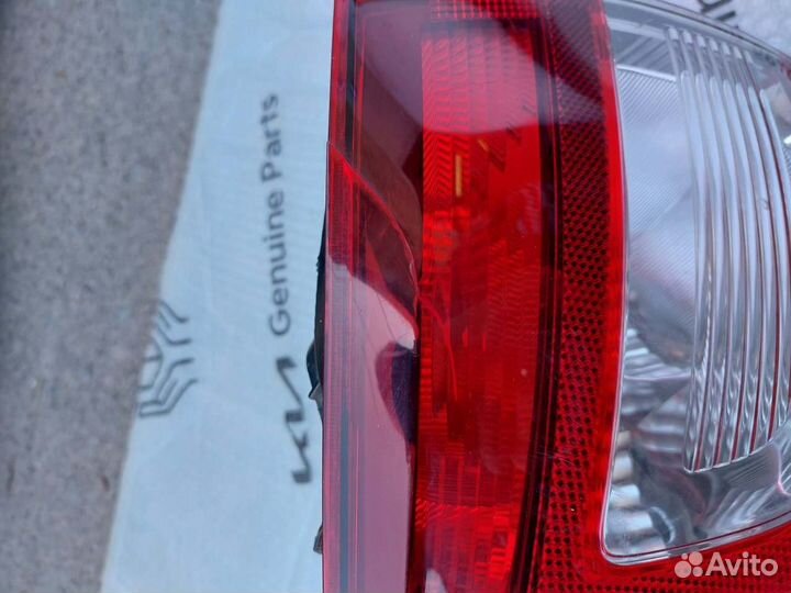 Фонарь задний левый Skoda Rapid 2017-2020