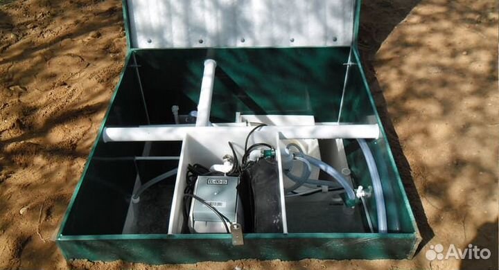 Септик для 1-2 человек