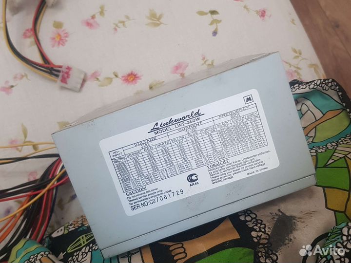 Блоки питания разные