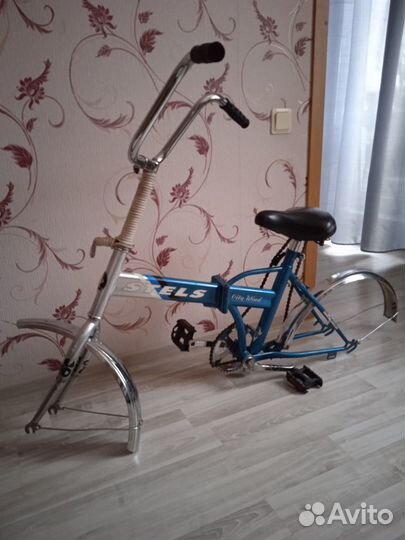 Велосипедная рама и колеса