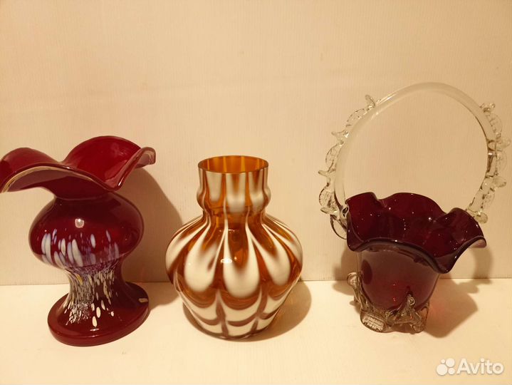 Посуда для дома, вазы из оргстекла, гжель и другое