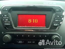 Штатная магнитола на kia rio 3