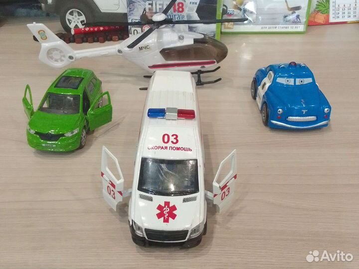 Машинки металлические модельки